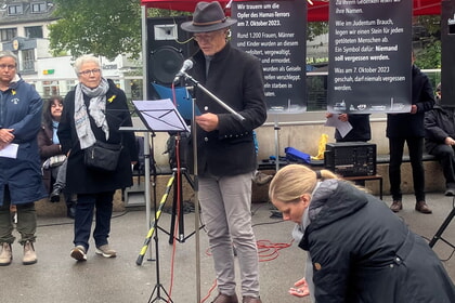 Gedenken an die Opfer des Hamas-Terrors